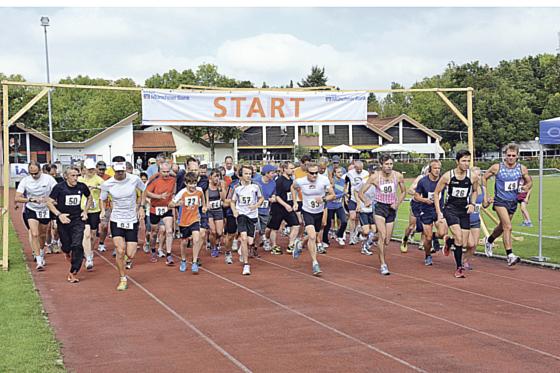 Zahlreiche Läufer beteiligten sich in vergangenen Jahren bei »Ökumene läuft«. 	Foto: VA