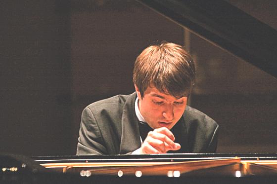 Preisträger internationaler Skrjabin-Pianisten-Wettbewerbe Alexey Kudryashov aus Moskau.	Foto: VA