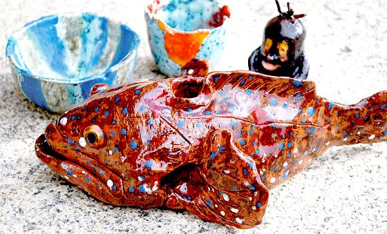 Der gelungene Fisch zeugt von Kreativität.	Foto: VA