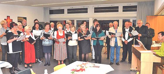 Der Gesangsverein Germania hält an bewährten Traditionen fest. Singen tut allen gut.	Foto: VA