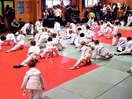 Erfolgserlebnisse für junge Judokas. 	Foto: VA