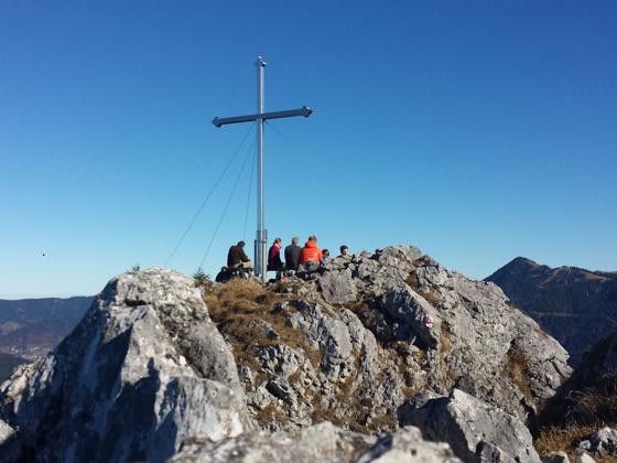 Der Leonhardstein ist ein perfektes Gipfelziel für den Spätherbst.	Foto: Stefan Dohl