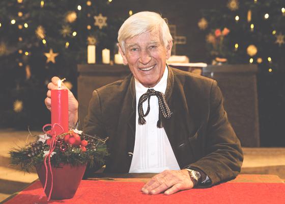 Siegfried Rauch feiert am 25. Dezember zusammen mit den Erdingern in der Stadthalle die Bergweihnacht.	Foto: VA