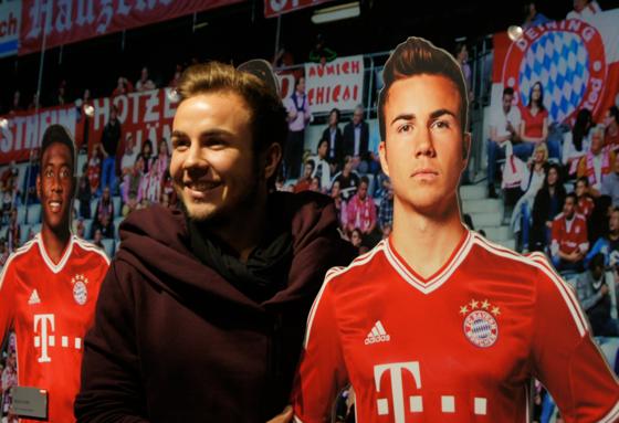 FC Bayern-Star Mario Götze wird am Sonntag, 22. 11. Autogramme geben. 	Foto: FC Bayern Erlebniswelt