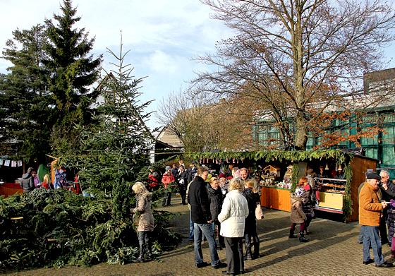 Ein Christkindlmarkt mit Geschichte: Seit 1976 gibt es den Markt, der immer am ersten Adventswochenende stattfindet. 	Foto: VA