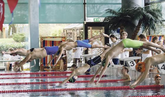 Gleich 35 Schwimmer aus Vaterstetten waren in  Unterschleißheim mit dabei.	Foto: TSVV