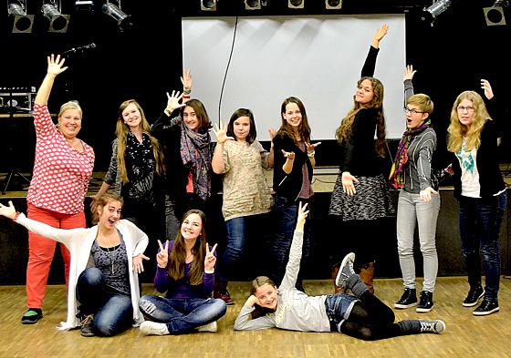 Hatten Spaß beim Singen: die Teilnehmerinnen.	Foto: VA