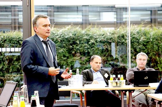 Johann Haiböck diskutierte mit 40 weiteren Fachvertretern über die Wiedereingliederung behinderter Menschen in den Arbeitsmarkt. 	Foto: BFW Kirchseeon