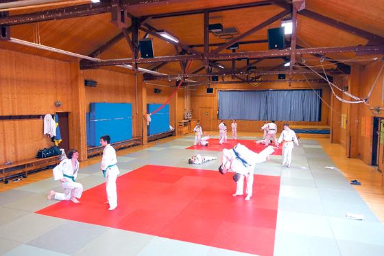 Der Judo-Nachwuchs des ESV glänzte beim Turnier, denn am Vortag hatte man fleißig trainiert.	Foto: VA