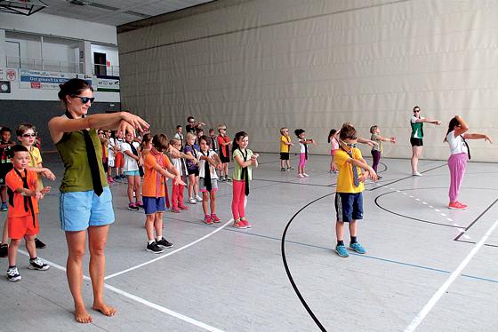 Beim Sports Day des TSV Milbertshofen steht die Bewegung der Kinder im Mittelpunkt.	Foto: Verein