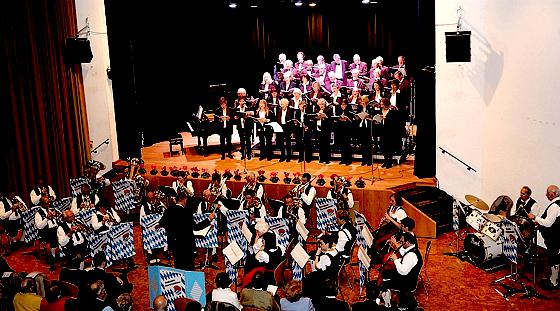 Die Musikanten der Blaskapelle Oberschleißheim absolvierten in diesem Jahr mehr als 30 Auftritte.	Foto: VA
