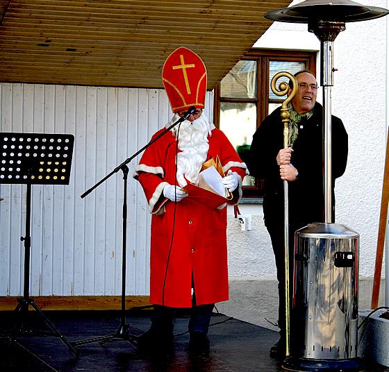 Auch der Nikolaus hat seinen Besuch am kommenden Sonntag in Hohenbrunn zugesagt. 	Foto: VA