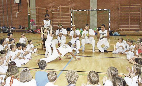 Bei den Hartecker Sportfreunden wird auch Capoeira angeboten. 	Foto: Verein
