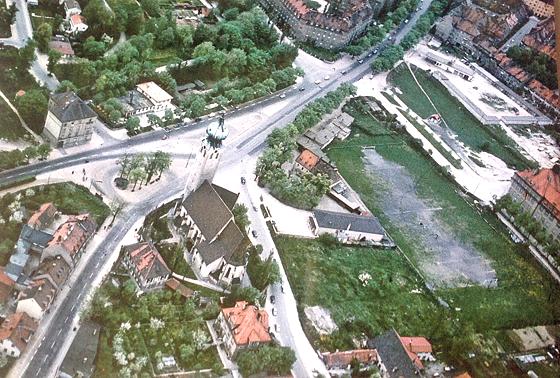 Ein Blick über Ramersdorf aus der Luft. 	Foto: privat