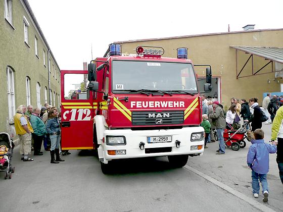 Im Bild die FFW Stadtmitte bei einem Tag der offenen Tür für die Münchner. 	Foto: FFW München