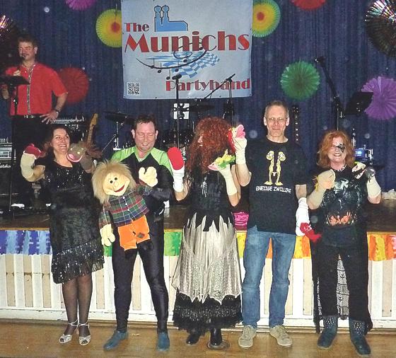 Für Partystimmung wird auf dem Faschingsball die Band »The Munichs« sorgen.	Foto: VA