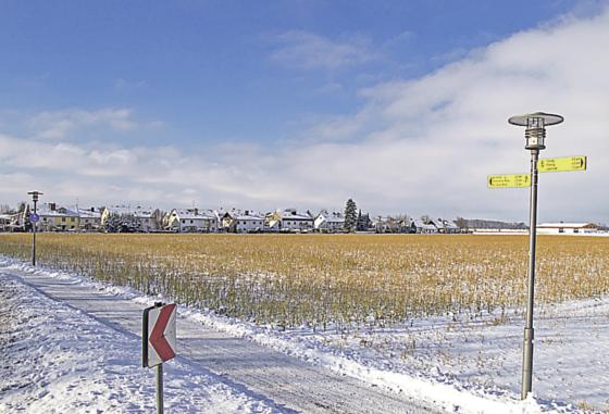 Kirchheim gab 4,5 Millionen Euro für das Grundstück an der Erdinger Straße aus.	Foto: Gemeinde