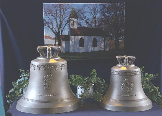So sehen die neuen Glocken von der St. Michaels- kapelle aus. 	Foto: privat