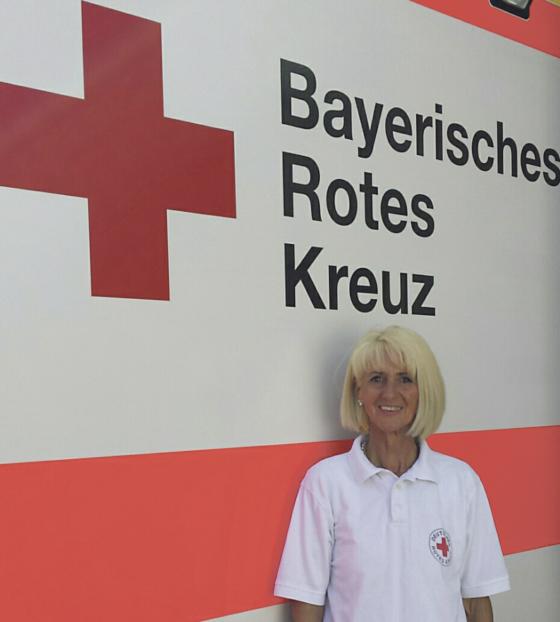 Martha Stark ist bereits seit 1994 beim Bayerischen Roten Kreuz engagiert.	Foto: BRK