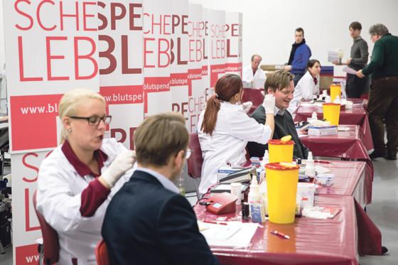 Blutspenden sind das ganze Jahr über beim Bayerischen Roten Kreuz möglich. Foto: BRK-Blutspendedienst