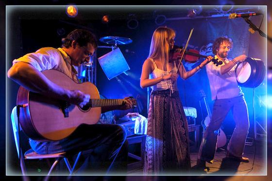 »Ganaim« präsentiert Celtic Folk auf akustischen Instrumenten.	Foto: VA