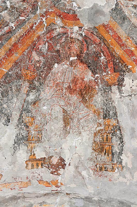 Moses-Bild in der heutigen Sakristei der Pfarrkirche Sankt Andreas in Oberpframmern. 	Foto: Gerald Dobler