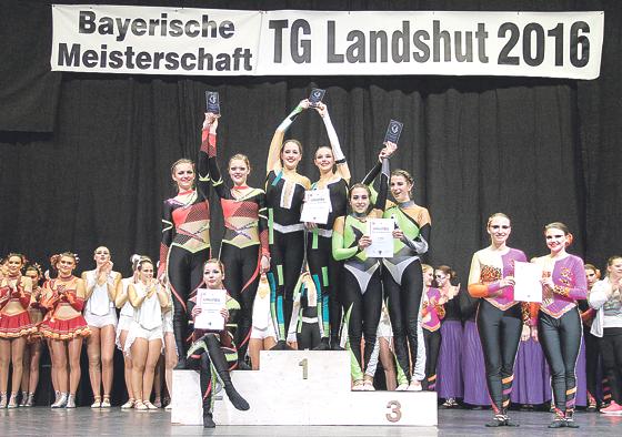 Bei den Bayerischen Meisterschaften sahnten die Taufkirchner Funkys jede Menge Titel ab, darunter zwei Bayerische Meister.	Foto: VA
