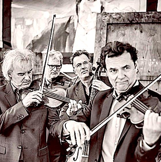 Das Modern String Quartet bietet dem Publikum eine musikalische Zeitreise.	Foto: VA