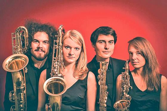 Am 21. April kommt das Ensemble der European Chamber Music Academy »Arcis Saxophon Quartett«  nach Brunnthal.	Foto: Brunnthaler Konzerte