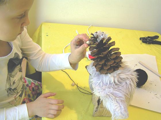 Das Familienzentrum bietet ein Kreativprogramm für Kinder an. 	Foto: IntegraHaus