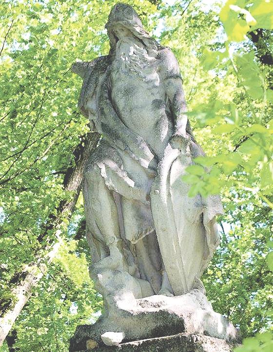 Das Odin-Denkmal ist eines der Ziele der geführten Radltour durch den Münchner Osten.	Foto: VA