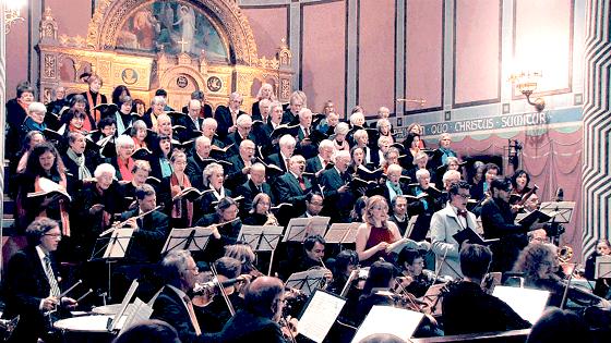 Die Chorvereinigung Haar singt am 11. Juni in der Kirche St. Raphael.	Foto: VA