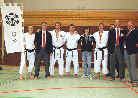 Karateka der Judoabteilung des SV Lohhof reisten für die Nachwuchsmeisterschaften ins schwäbische Oberkochen.	Foto: Verein