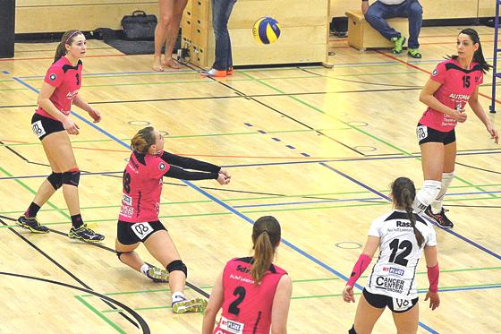 Die DJK-Volleyballdamen sind in der zweiten Bundesliga erfolgreich.	Foto: Verein