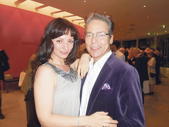 Die Schauspielerin Viola Wedekind und ihr Kollege Jacques Breuer genossen ebenfalls das Konzert.