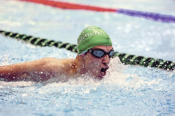 Dominik Liguori schwamm auf einen guten zwölften Platz in Berlin.	Foto: Niklas Kappler