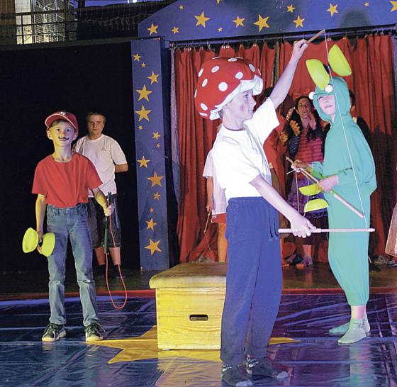 »Kinder-Zirkus-Attraktionen« eine Woche lang im Quax.	Foto: VA