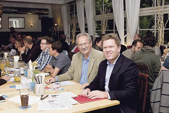 Alt-Oberbürgermeister Christian Ude will Florian Post (rechts) im Wahlkampf unterstützen. 	Foto: VA