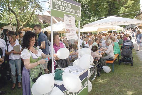 Das Grünwalder Burgfest zog wieder einmal zahlreiche Gäste in seinen Bann. Gefeiert wurde am vergangenen Wochenende.	Foto: VA