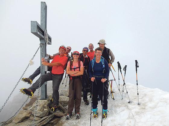»Sommer-Tour« auf das große Wiesbachhorn (3.564 m) in der Großglockner-Gruppe	Foto:Otto Hartl