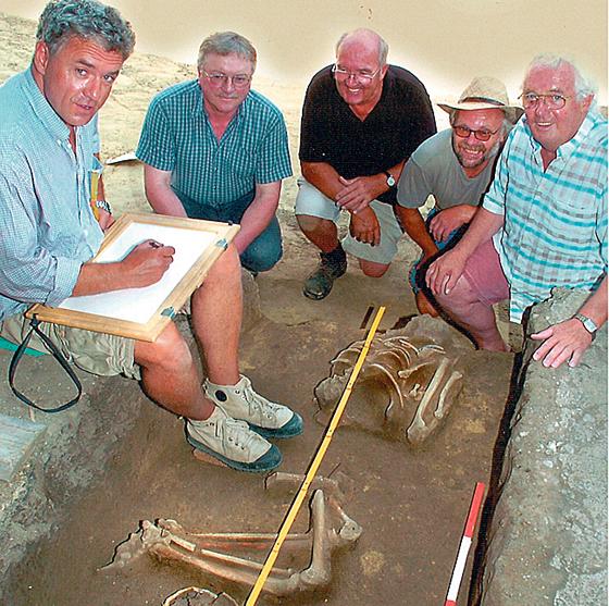 Erst vor zehn Jahren entdeckt, hat der »Glockenbechermann« vor rund 4.400 Jahren in der Gegend um Oberding gelebt.  Foto: Stadt Erding
