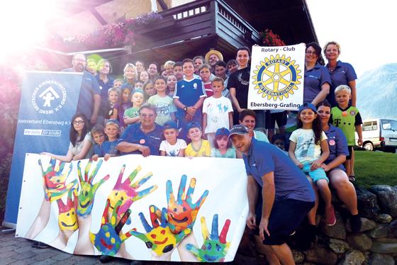 Der Rotary-Club spendierte 13 Alleinerziehenden ein gelungenes Wochenende mit ihren Kids.	Foto: VA