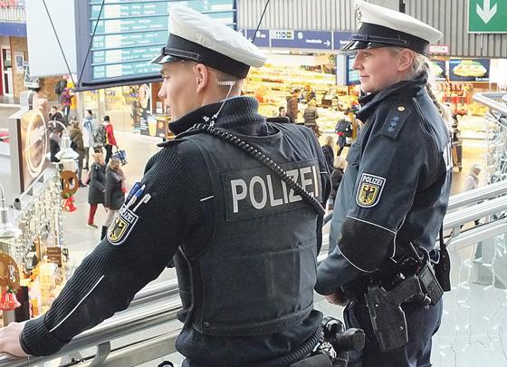Am Hauptbahnhof kommt es immer wieder zu Zwischenfällen. Auch Münchner Bürger benehmen sich daneben.	Foto: Bundespolizei