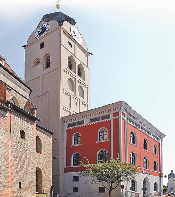 Der Stadtturm zu Erding prägt die Altstadt mit seinem erhabenen Erscheinungsbild.	Foto: Stadt Erding
