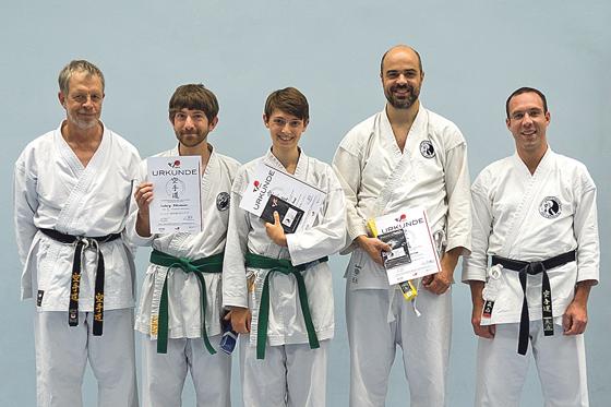 Die Karate-Abteilung des TSV Grünwald gratuliert allen erfolgreichen Teilnehmer.	Foto: TSV