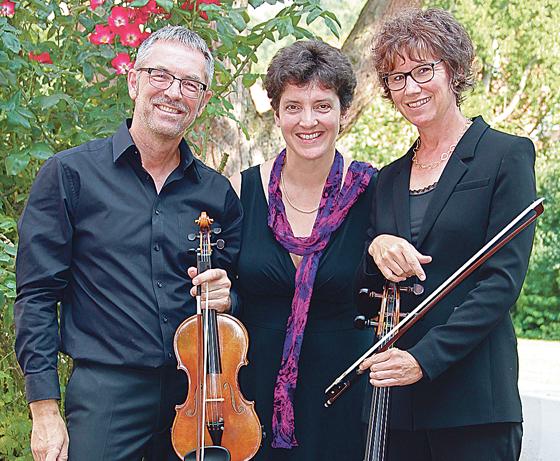 Das Trio con Fuoco bietet am 19. November Musikgenuss im Pfarrsaal.	Foto: VA