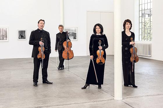 Das Minguet-Streichquartett zählt zu den gefragtesten  Ensembles der Gegenwart.	Foto: VA