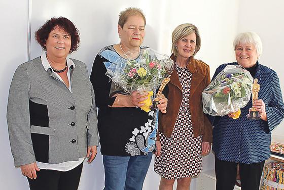 Margareta Förster (Geschäftsführerin NBH), Else Graf, Doris Keymer (Vorstand NBH) und Bärbel Alt (v.l.n.r.).	Foto: privat