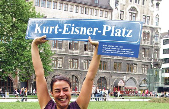 Der Platz hinterm Rathaus ist als Marienhof bekannt. Der Verein »Das andere Bayern« wünscht sich eine Benennung nach Kurt Eisner.	Foto: VA