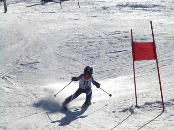 Ob hier wohl schon Deutschlands nächstes Ski-Idol die Pisten runterwedelt?	Foto: VA